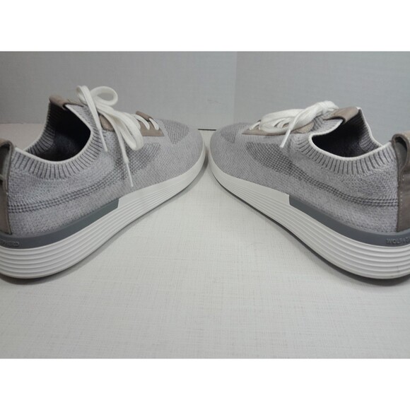 Wolf and Shepherd Mens 11 M  Supreme knit Trainer Comfort Shoe Gray Sneaker main image 3